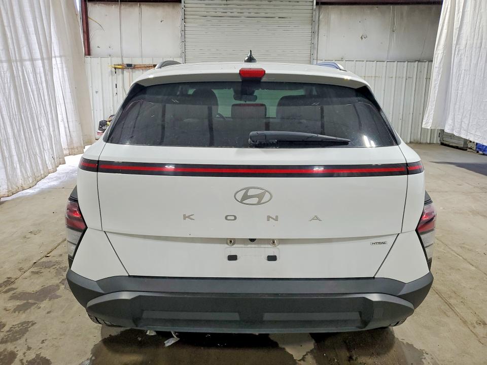 2025 Hyundai Kona VIN KM8HBCABXSU288468 COPART salvage auction — FRONT END, Az - Cert Of Title - Salvage, sold $175 on 2026-07-22 (photo 6)