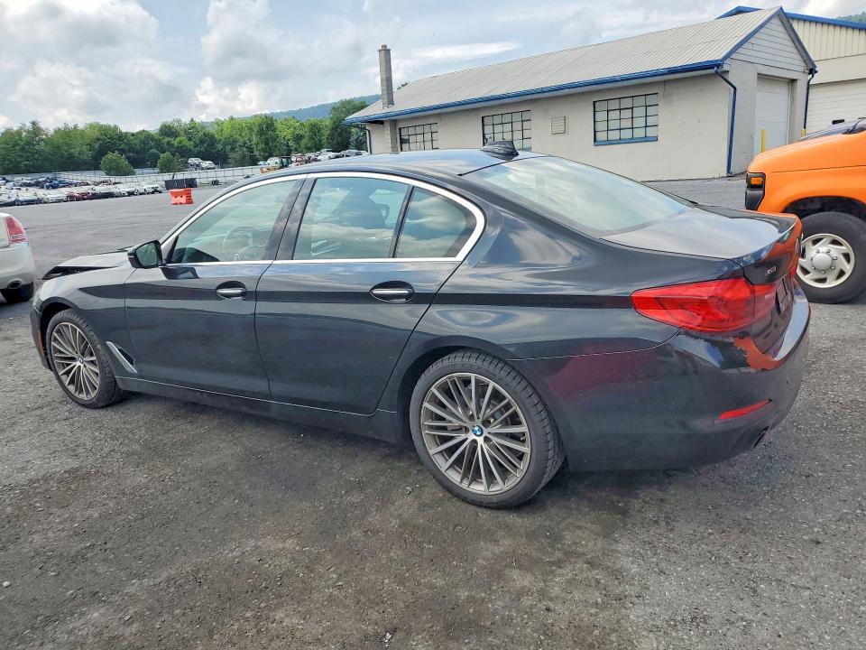 2018 BMW 5er VIN WBAJA7C55JWA71730 COPART salvage auction — FRONT END, Pa - Certificate Of Salvage, sold $6,400 on 2026-07-14 (photo 2)
