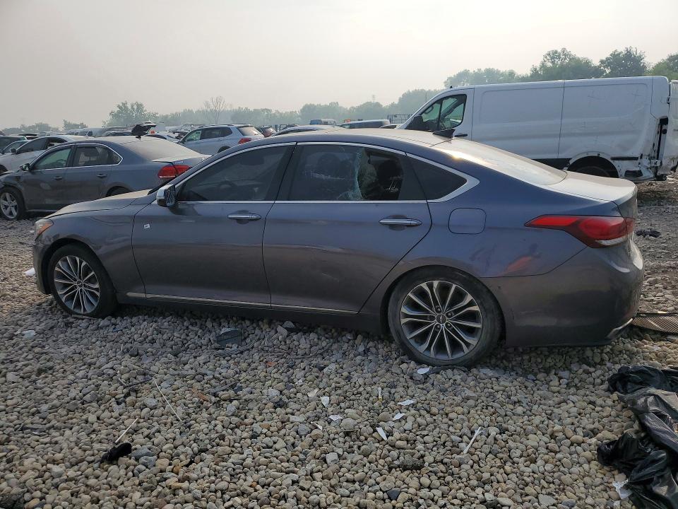 2015 Hyundai Genesis VIN KMHGN4JE2FU102995 COPART salvage auction — ALL OVER, IL - SALVAGE CERTIFICATE, sold $2,300 on 2026-07-29 (photo 2)