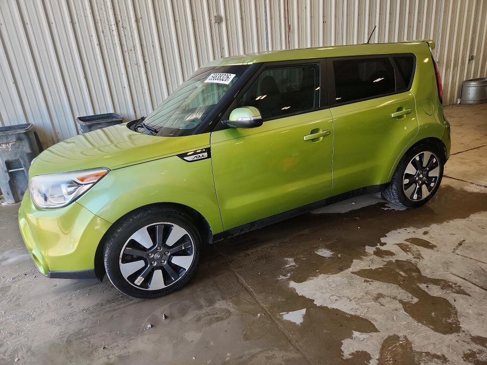 2014 Kia Soul VIN KNDJX3A50E7729075 COPART salvage auction — REAR END, Wi - Certificate Of Title, sold $1,350 on 2026-07-27 (photo 1)