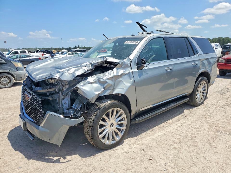 2024 Cadillac Escalade VIN 1GYS3BKL1RR417701 COPART salvage auction — ROLLOVER, Tx - Salvage Vehicle Title, sold $11,700 on 2026-07-31 (photo 1)