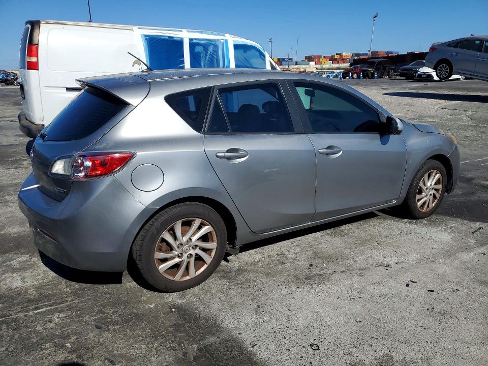 2012 Mazda 3 VIN JM1BL1L83C1653847 COPART salvage auction — FRONT END, CA - SALVAGE CERTIFICATE, sold $250 on 2026-07-22 (photo 3)