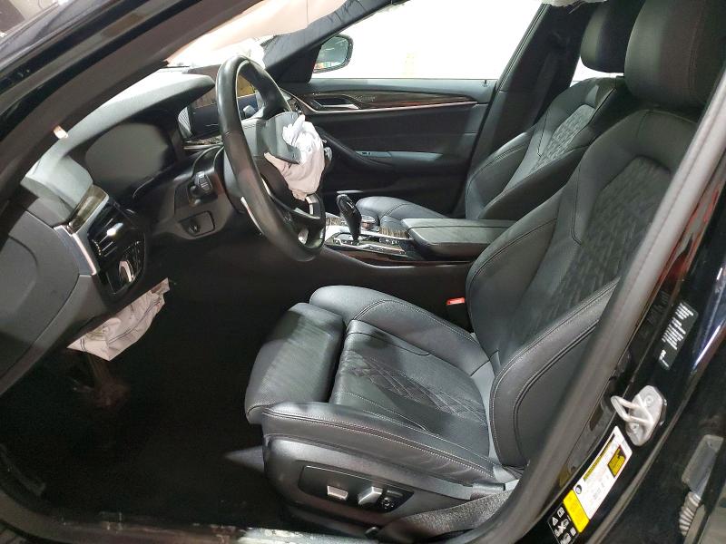 2021 BMW 5er VIN WBA13BJ06MWX27634 COPART salvage auction — FRONT END, Ny - Mv-907A Salvage Certificate, sold $7,300 on 2026-08-17 (photo 7)