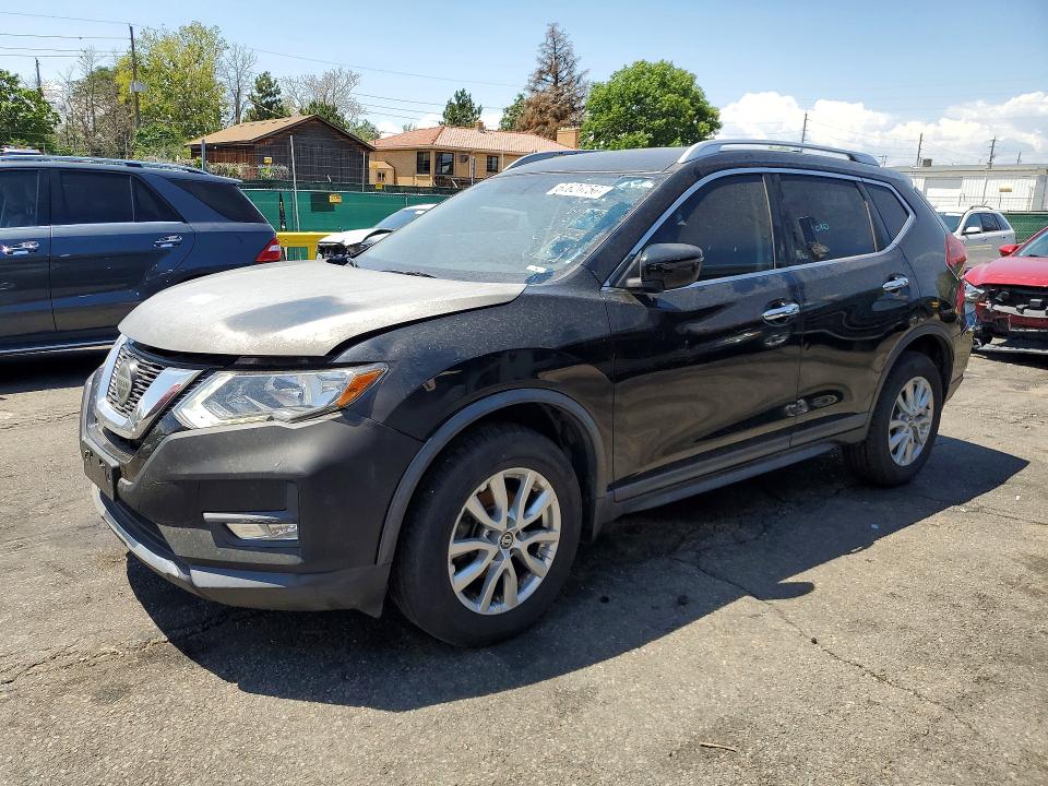2018 Nissan Rogue VIN KNMAT2MV7JP501859 COPART salvage auction — HAIL, CO - DEALER ONLY CLEAN TITLE (P), sold $875 on 2026-07-28 (photo 1)