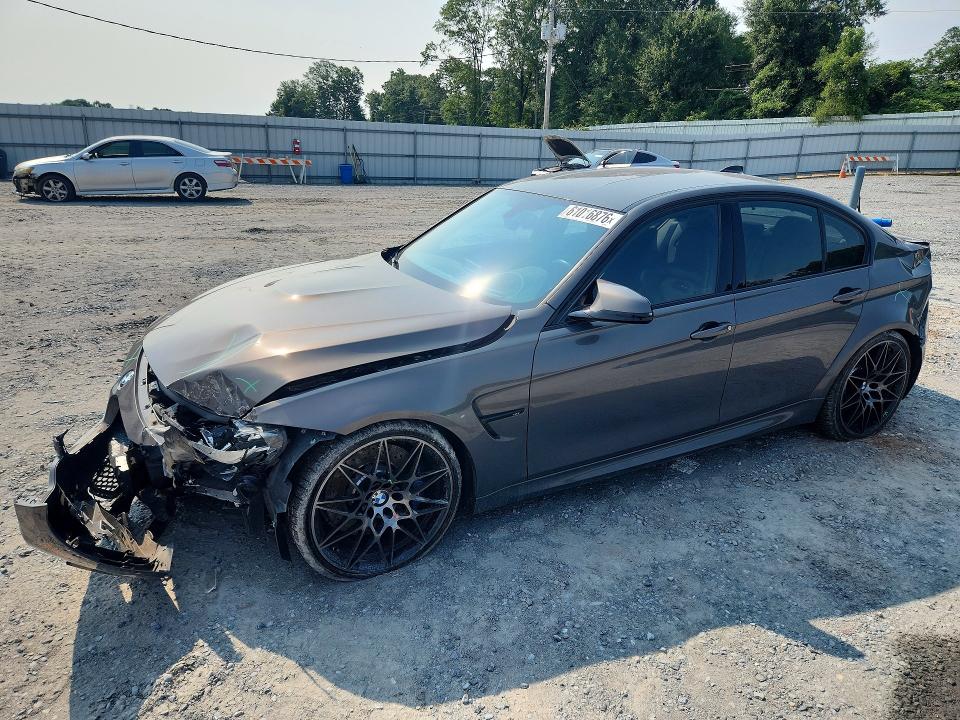 2018 BMW M3 VIN WBS8M9C51J5J80329 — COPART salvage auction photo