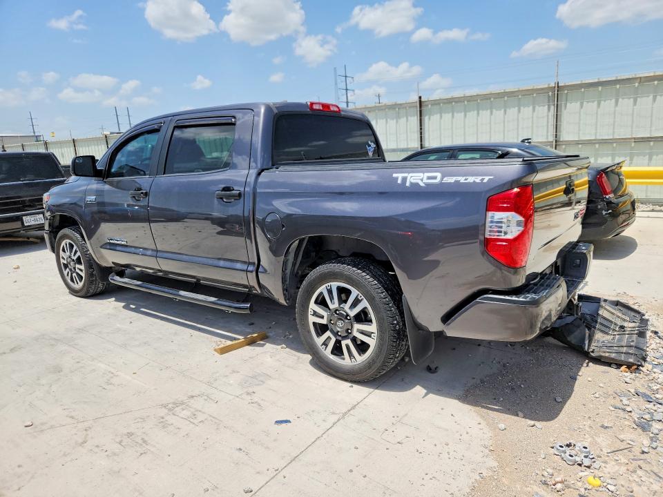 2018 Toyota Tundra VIN 5TFEY5F12JX239389 COPART salvage auction — SIDE, Tx - Certificate Of Title, sold $15,700 on 2026-08-21 (photo 2)