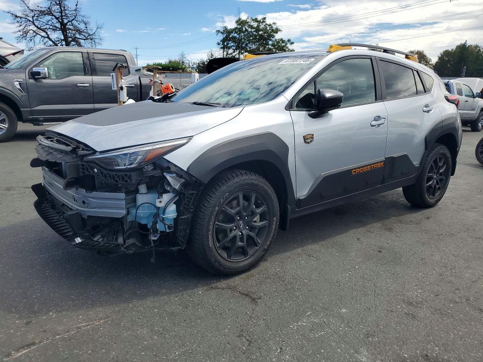 2025 Subaru Crosstrek VIN 4S4GUHU66S3741685 COPART salvage auction — FRONT END, CA - SALVAGE CERTIFICATE, sold $12,900 on 2026-08-11 (photo 1)