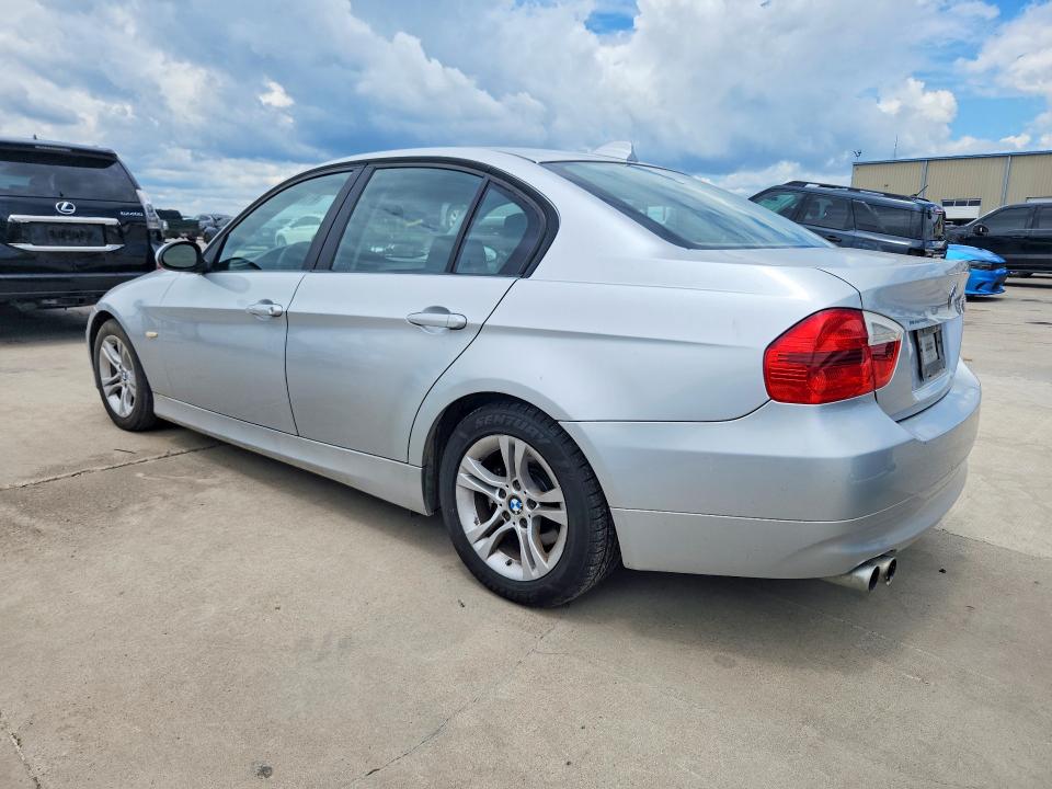 2008 BMW 3 series VIN WBAVC53548FZ84213 COPART salvage auction — MECHANICAL, TX - CERTIFICATE OF TITLE, sold $225 on 2026-07-27 (photo 2)