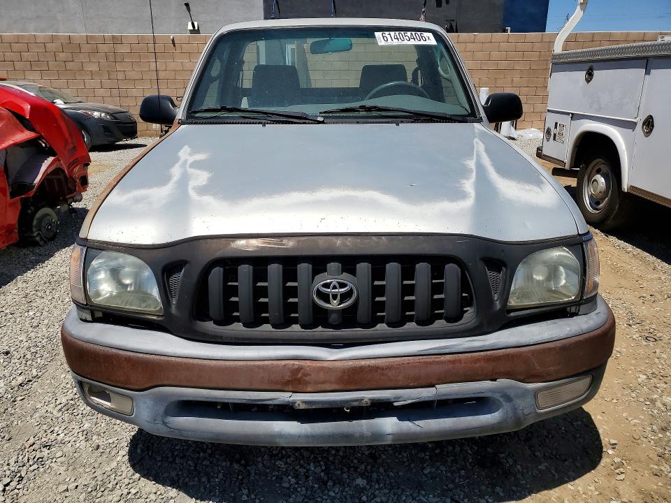 2002 Toyota Tacoma VIN 5TENL42N22Z107728 COPART salvage auction — FRONT END, CA - DIS/DLR/EXP ONLY CLEAN TITLE, sold $475 on 2026-07-29 (photo 5)