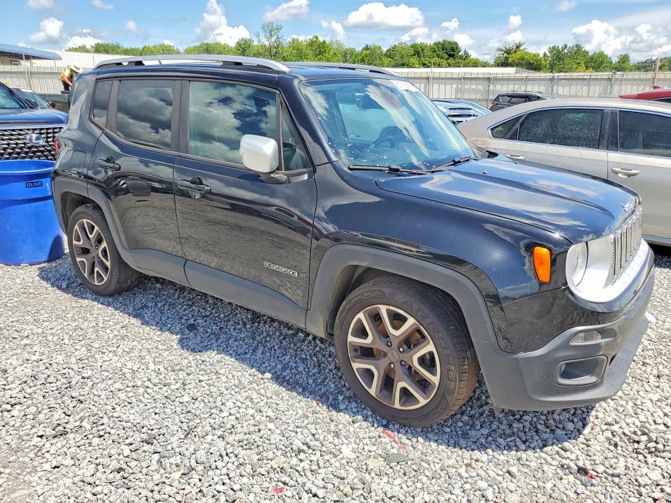 2016 Jeep Renegade VIN ZACCJADT6GPD52900 COPART salvage auction — REAR END, Al - Cert Of Title-Salvage Title, sold $1,000 on 2026-08-11 (photo 4)