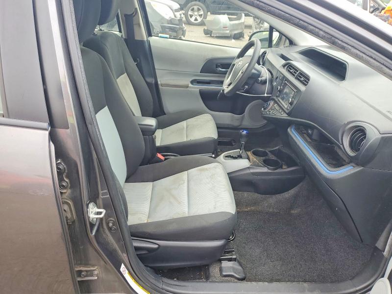2013 Toyota Prius c VIN JTDKDTB32D1545137 COPART salvage auction — REAR END, PA - CERTIFICATE OF SALVAGE, sold $175 on 2026-07-21 (photo 7)