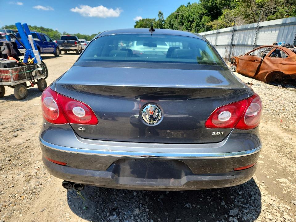 2012 Volkswagen Passat cc VIN WVWMN7AN3CE518780 COPART salvage auction — FRONT END, Va - Certificate Of Title, sold $100 on 2026-07-28 (photo 6)
