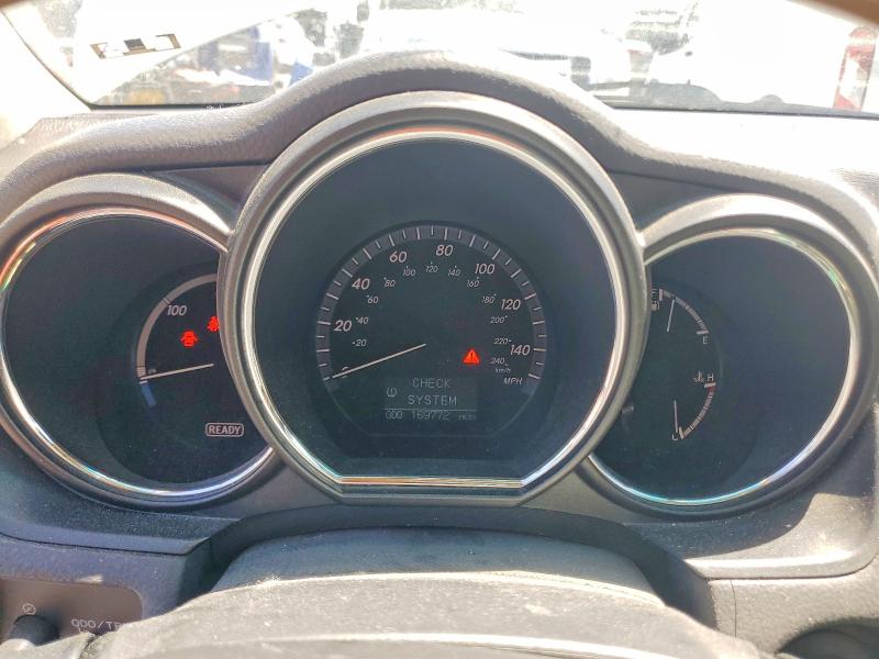 2007 Lexus Rx 400h VIN JTJGW31U172002075 COPART salvage auction — REAR END, CA - SALVAGE CERTIFICATE, sold $1,300 on 2026-07-23 (photo 9)