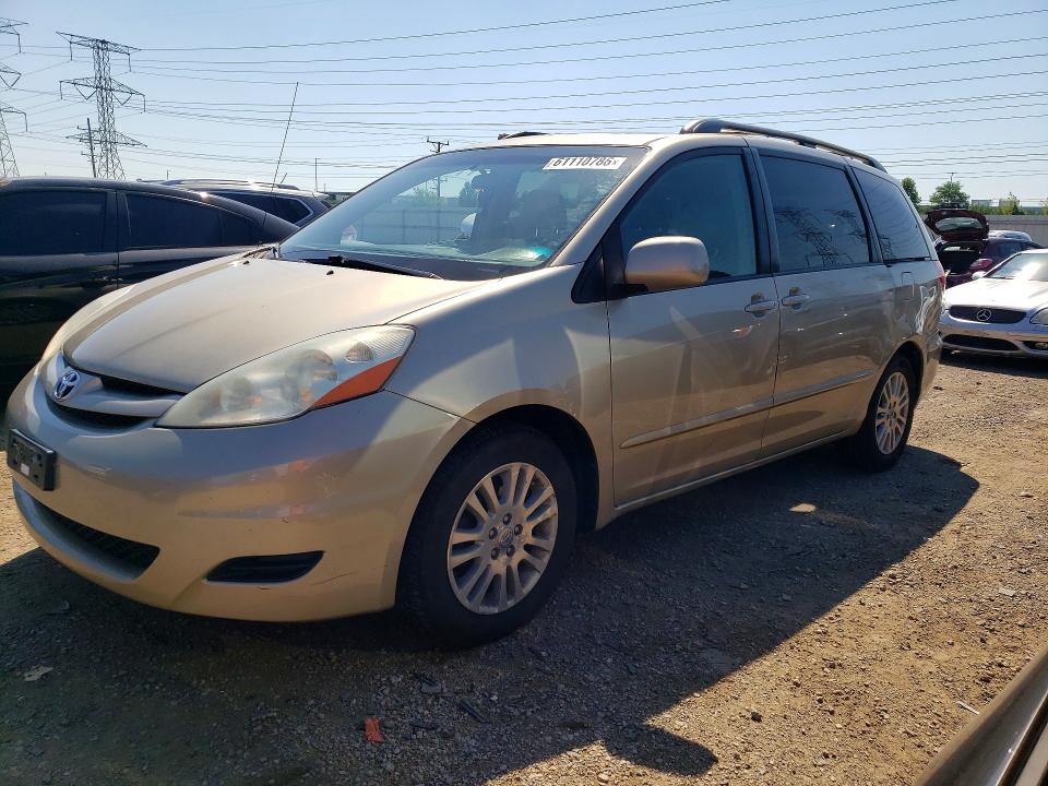 2008 Toyota Sienna VIN 5TDZK22C18S205372 COPART salvage auction — NORMAL WEAR, IL - CERTIFICATE OF TITLE, sold $300 on 2026-07-19 (photo 1)