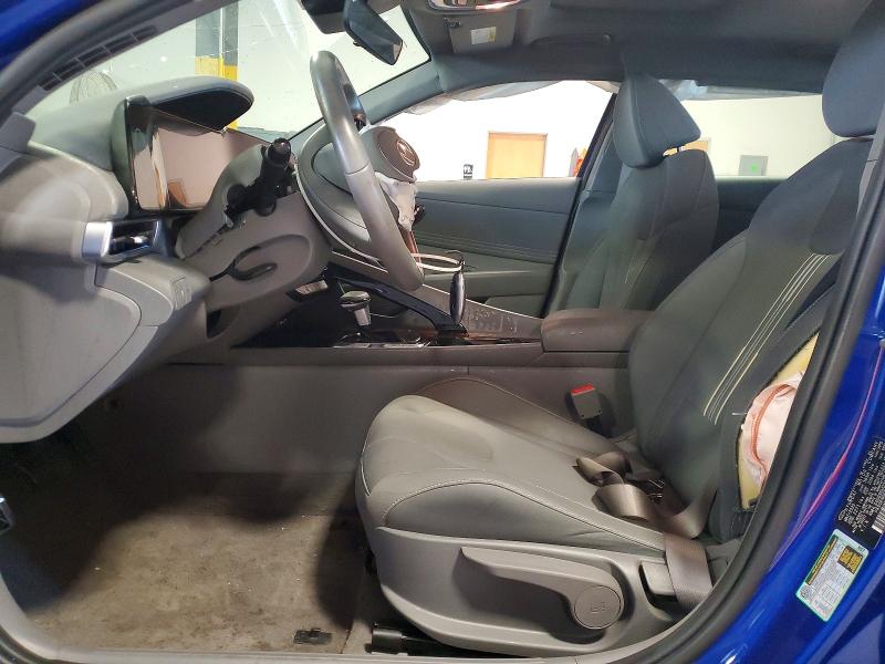 2025 Hyundai Elantra VIN KMHLS4DG9SU033995 COPART salvage auction — FRONT END, Pa - Certificate Of Salvage, sold $3,600 on 2026-07-29 (photo 7)