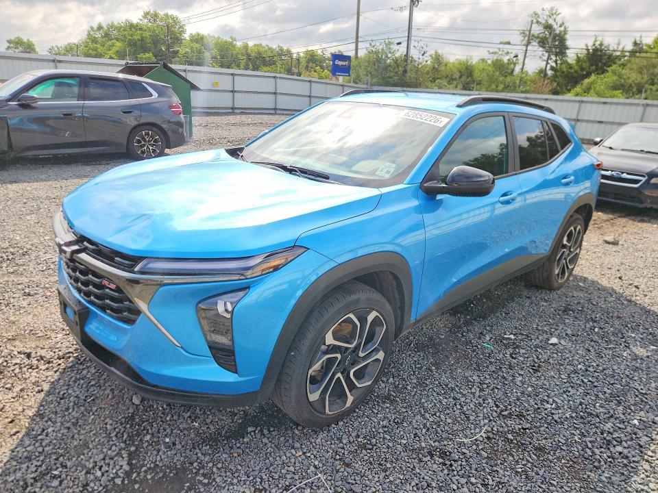 2025 Chevrolet Trax VIN KL77LJEP4SC122084 — COPART salvage auction photo
