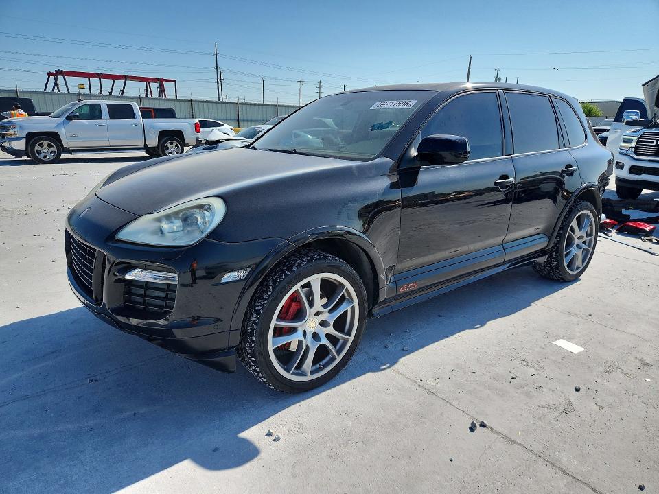 2009 Porsche Cayenne VIN WP1AD29P09LA62206 COPART salvage auction — REAR END, Tx - Salvage Vehicle Title, sold $4,500 on 2026-08-07 (photo 1)