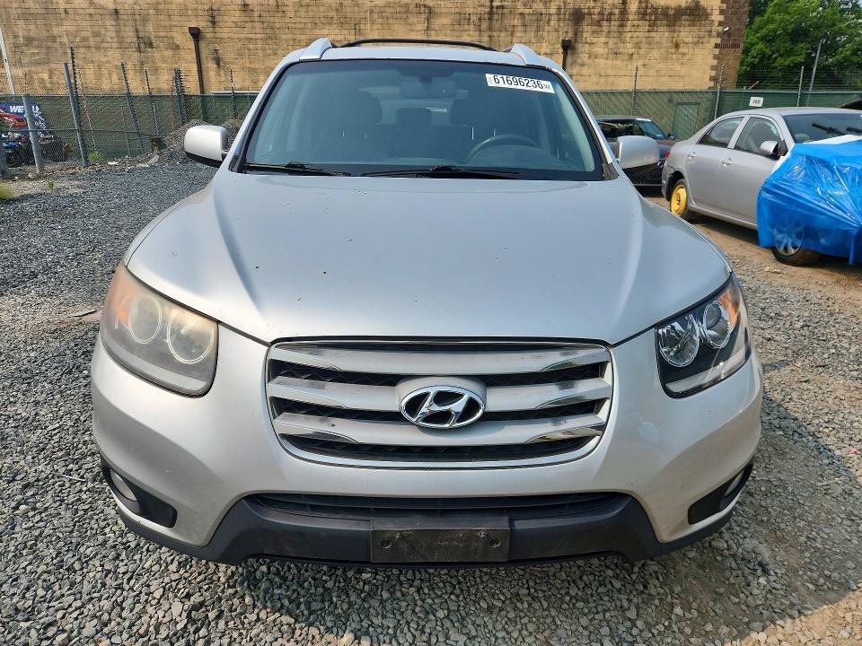 2012 Hyundai Santa fe VIN 5XYZK3AB1CG112386 COPART salvage auction — REAR END, Md - Certificate Of Title, sold $200 on 2026-07-30 (photo 5)