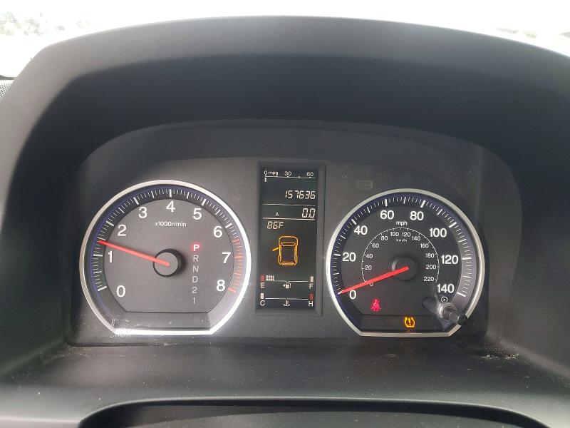 2009 Honda Cr-v VIN JHLRE38739C011133 COPART salvage auction — NORMAL WEAR, TX - CERTIFICATE OF TITLE, sold $800 on 2026-07-27 (photo 9)