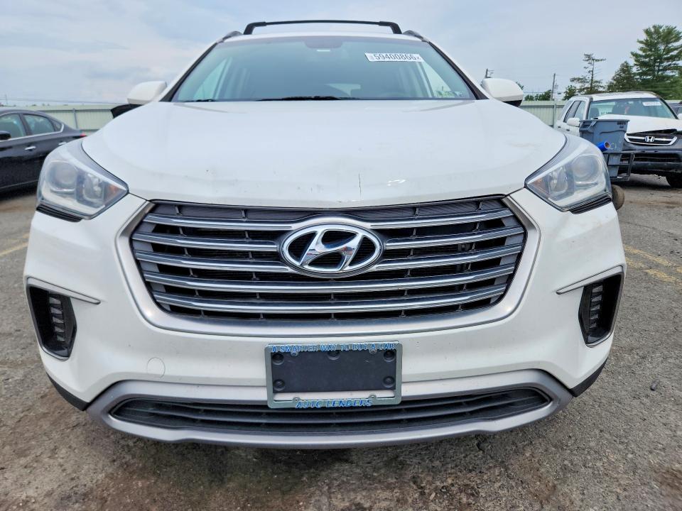 2017 Hyundai Santa fe VIN KM8SMDHF4HU228239 COPART salvage auction — NORMAL WEAR, PA - CERT OF TITLE, sold $3,100 on 2026-07-31 (photo 5)