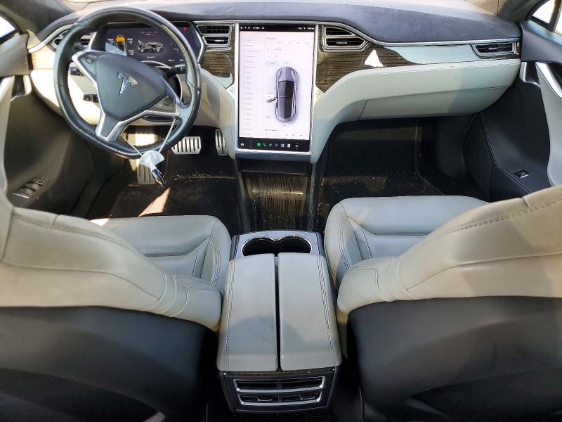 2014 Tesla Model s VIN 5YJSA1H29EFP65282 COPART salvage auction — FRONT END, Ny - Mv-907A Salvage Certificate, sold $2,850 on 2026-07-27 (photo 8)