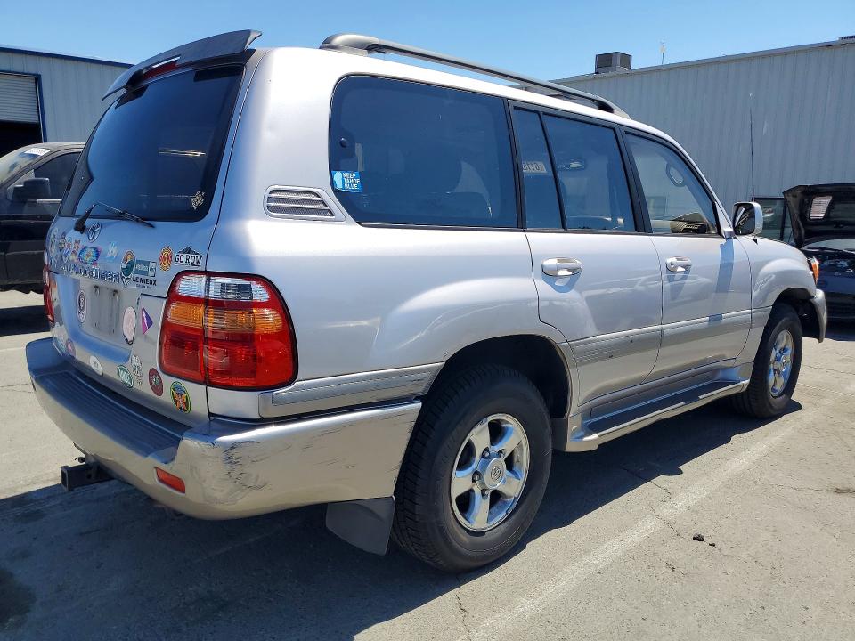 2001 Toyota Land cruiser VIN JTEHT05J112007911 COPART salvage auction — FRONT END, CA - SALVAGE CERTIFICATE, sold $4,550 on 2026-07-17 (photo 3)