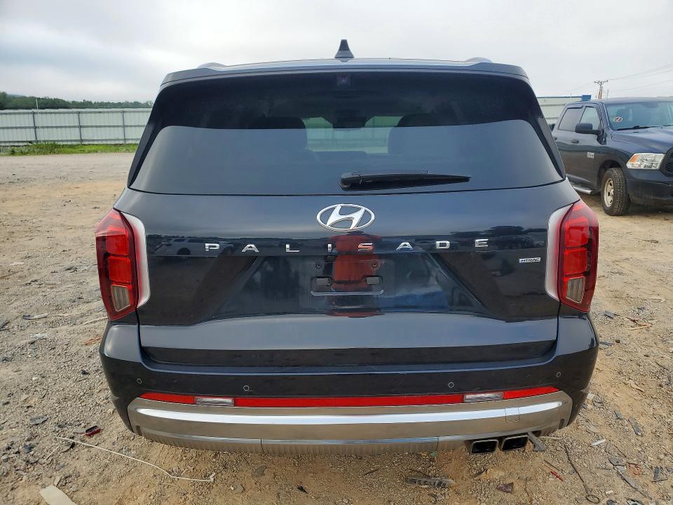 2024 Hyundai Palisade VIN KM8R7DGE3RU650065 COPART salvage auction — FRONT END, Salvage Title, sold $13,600 on 2026-07-24 (photo 6)