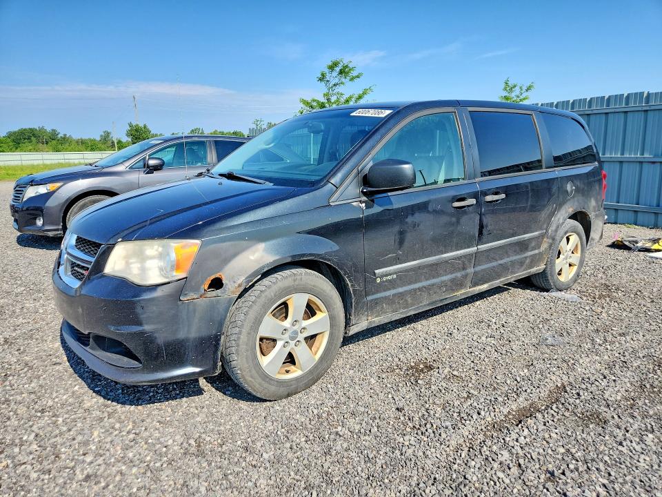 2014 Dodge VIN 2C4RDGBG6ER203132 COPART salvage auction — SIDE, On - Permit No Brand - Unfit, sold $325 on 2026-07-28 (photo 1)