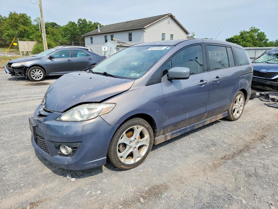 2010 Mazda 5 VIN JM1CR2W39A0371000 COPART salvage auction — FRONT END, PA - CERTIFICATE OF SALVAGE, sold $400 on 2026-07-27 (photo 1)