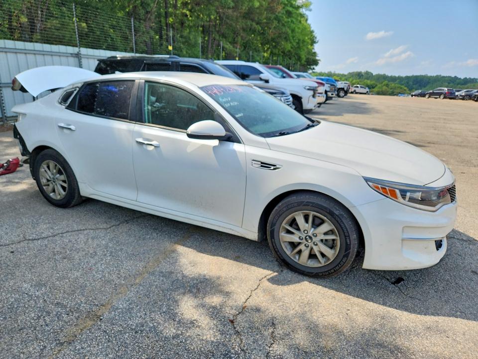 2017 Kia Optima VIN KNAGT4L3XH5157341 COPART salvage auction — REAR END, Tx - Certificate Of Title, sold $2,100 on 2026-07-07 (photo 4)