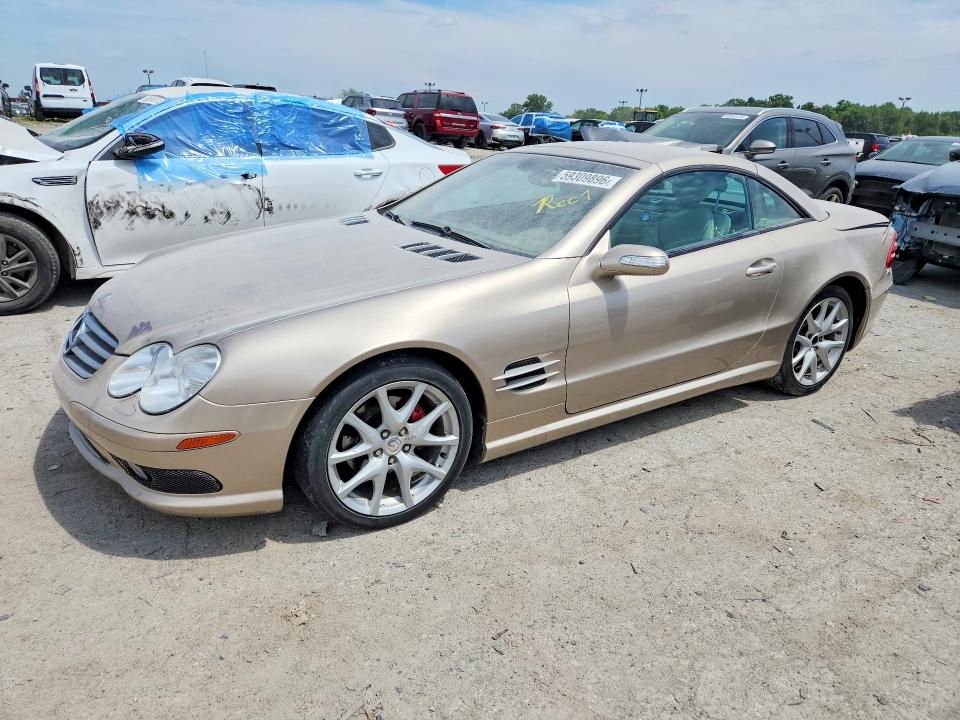 2004 Mercedes-benz Sl-klasse VIN WDBSK75F94F069361 COPART salvage auction — REAR END, In - Cert Of Title-Salvage Title, sold $3,000 on 2026-08-21 (photo 1)