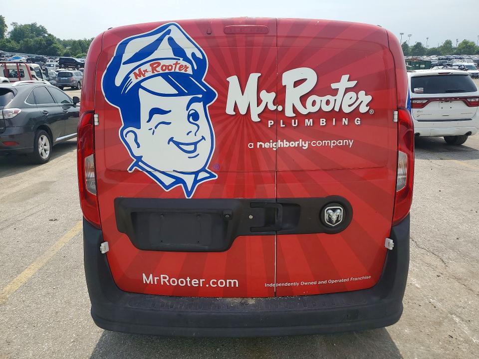 2020 Ram Promaster city VIN ZFBHRFAB2L6R48786 COPART salvage auction — NORMAL WEAR, Mo - Certificate Of Title, sold $2,850 on 2026-08-17 (photo 6)