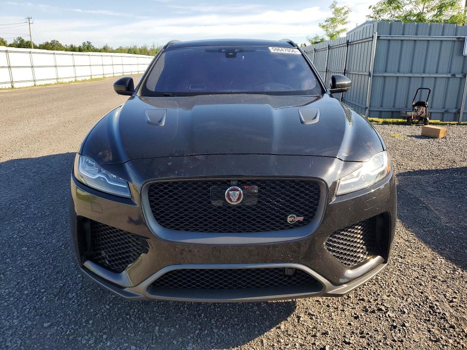 2020 Jaguar F-pace VIN SADCZ2EE6LA634984 COPART salvage auction — VANDALISM, Qc - Certificat-Veh. A Inspecter, sold $13,700 on 2026-07-28 (photo 5)