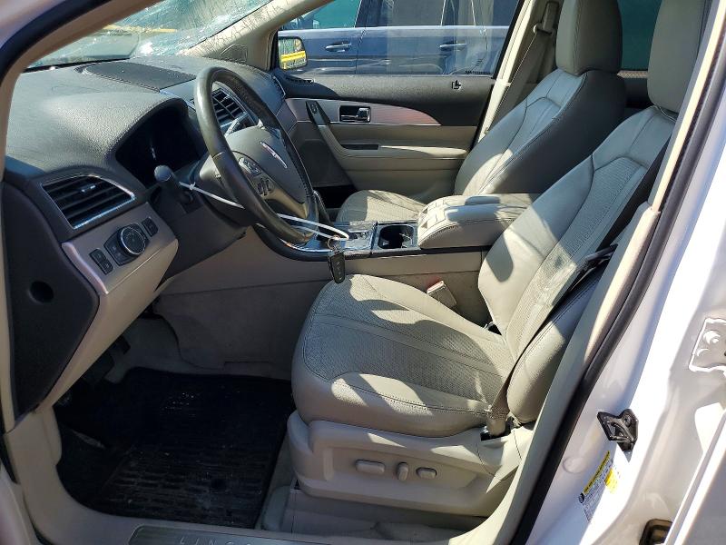 2011 Lincoln Mkx VIN 2LMDJ6JK7BBJ23409 COPART salvage auction — HAIL, Co - Certificate Of Title, sold $1,850 on 2026-08-01 (photo 7)