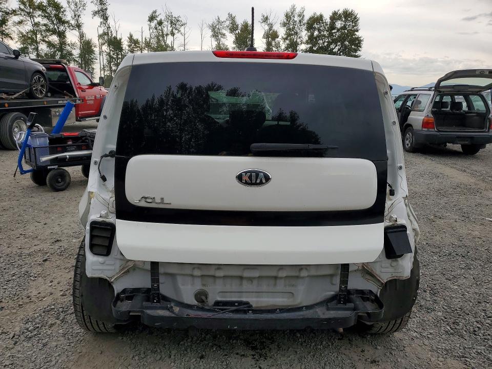 2018 Kia Soul VIN KNDJN2A27J7569955 COPART salvage auction — REAR END, Salvage Title, sold $1,450 on 2026-07-27 (photo 6)