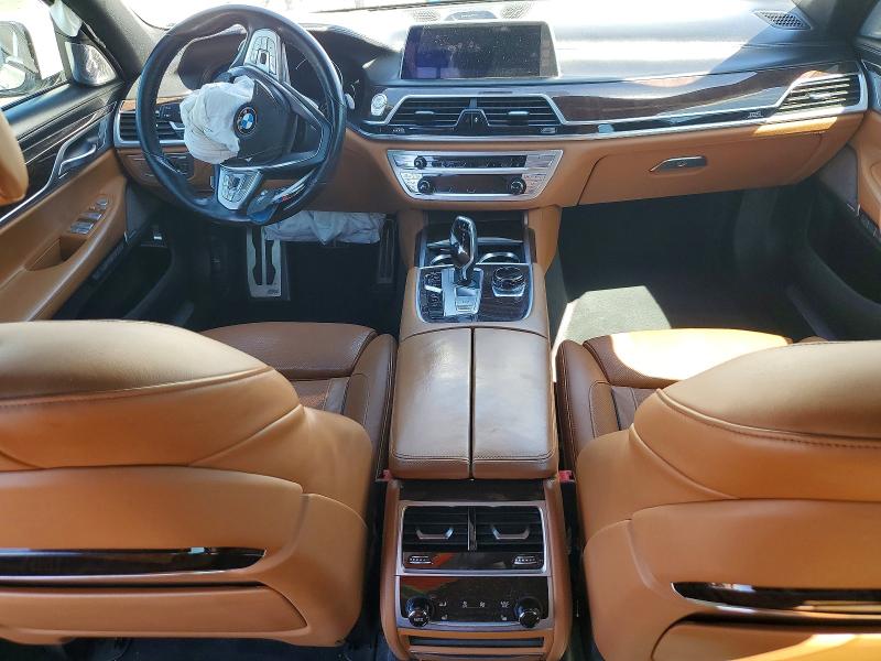 2018 BMW 7er VIN WBA7F0C50JGM23932 COPART salvage auction — FRONT END, Ca - Salvage Certificate, sold $6,000 on 2026-07-20 (photo 8)