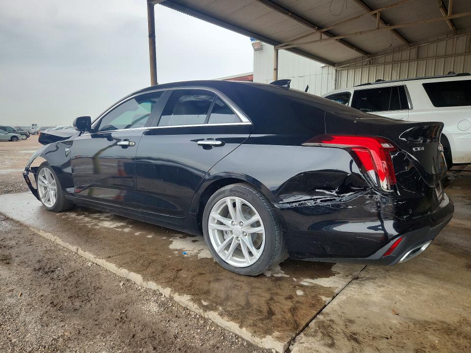 2024 Cadillac Ct4 VIN 1G6DJ5RK9R0100436 COPART salvage auction — FRONT END, TX - CERTIFICATE OF TITLE, sold $8,400 on 2026-08-04 (photo 2)