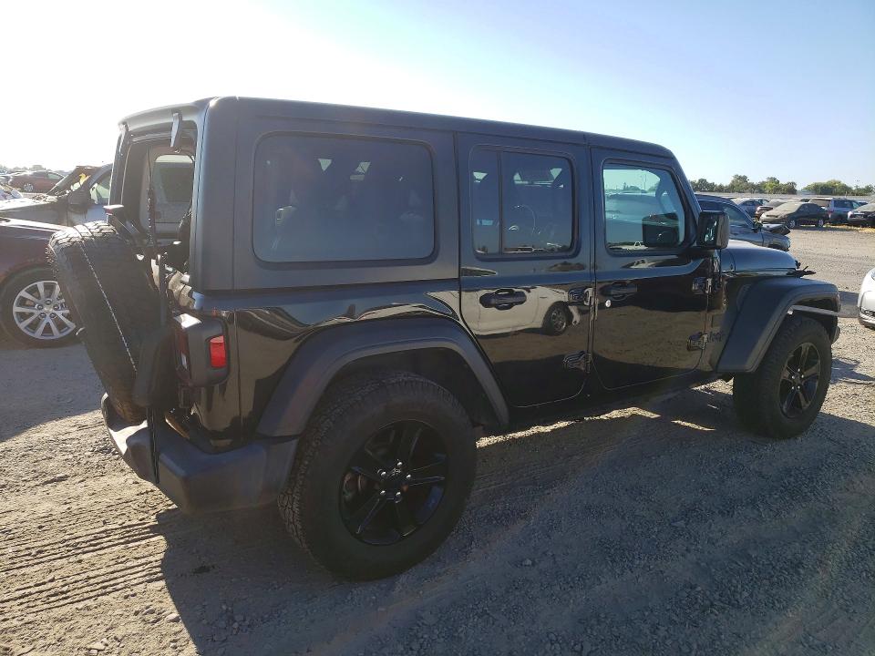 2021 Jeep Wrangler / VIN 1C4HJXDN0MW616038 COPART salvage auction — REAR END, CA - SALVAGE CERTIFICATE, sold $10,700 on 2026-07-28 (photo 3)
