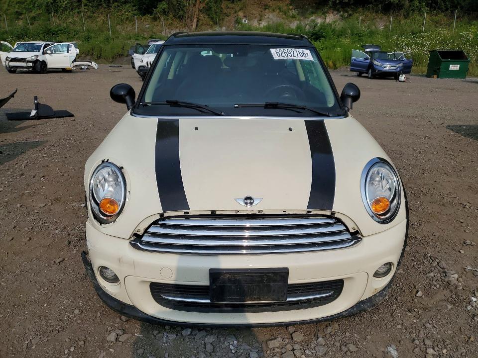 2013 Mini Cooper VIN WMWZF3C53DT491485 COPART salvage auction — FRONT END, Ny - Mv-907A Salvage Certificate, sold $525 on 2026-08-10 (photo 5)