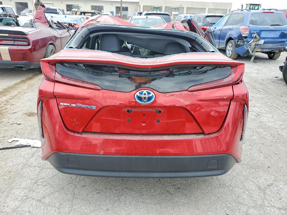 2019 Toyota Prius VIN JTDKARFP9K3106852 COPART salvage auction — ROOF, NC - SALVAGE CERT-WATER/FLOOD DAMAG, sold $2,000 on 2026-07-31 (photo 6)