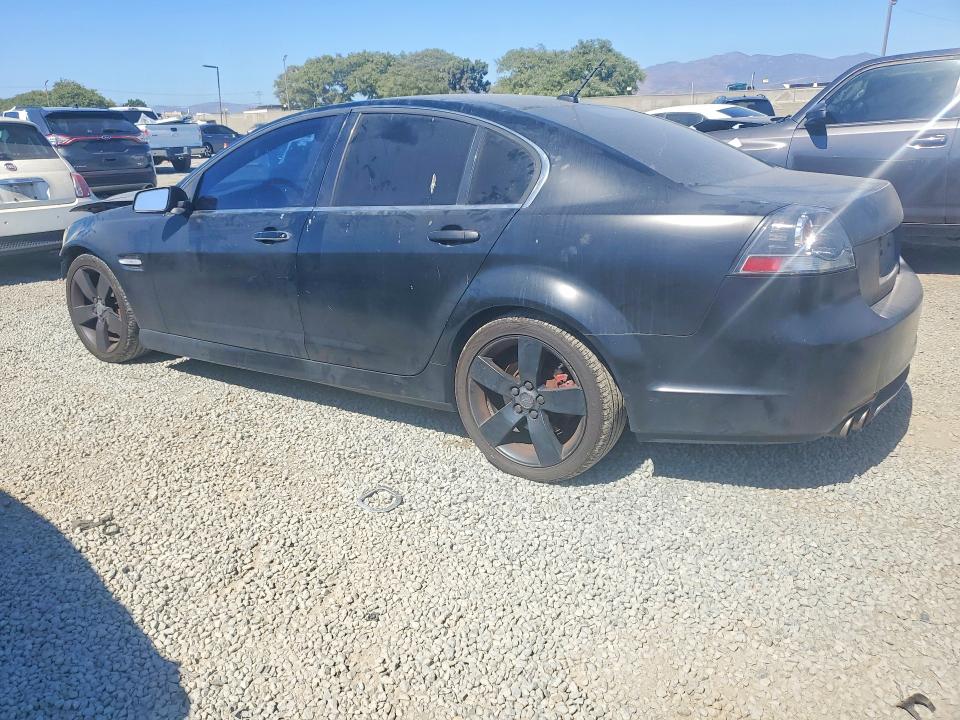 2008 Pontiac G8 VIN 6G2EC57Y48L127079 COPART salvage auction — FRONT END, Ca - Salvage Certificate, sold $3,750 on 2026-07-17 (photo 2)