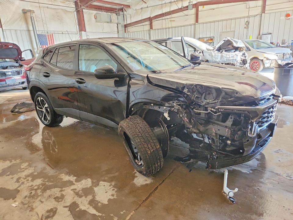 2024 Chevrolet Trax VIN KL77LGE26RC121455 COPART salvage auction — FRONT END, Wi - Junked Vehicle Bill Of Sale, sold $4,350 on 2026-07-27 (photo 4)