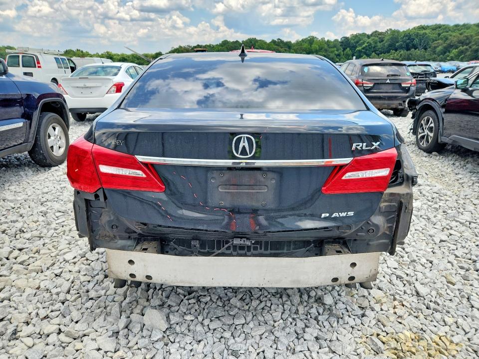 2014 Acura RLX VIN JH4KC1F54EC007059 COPART salvage auction — SIDE, Ga - Cert Of Title-Salvage, sold $1,150 on 2026-07-28 (photo 6)