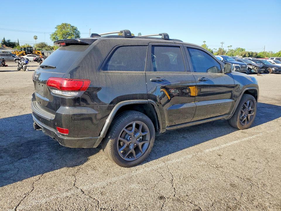 2021 Jeep Grand cherokee VIN 1C4RJFBG7MC781072 COPART salvage auction — BURN, CA - SALVAGE CERTIFICATE, sold $10,100 on 2026-07-31 (photo 3)