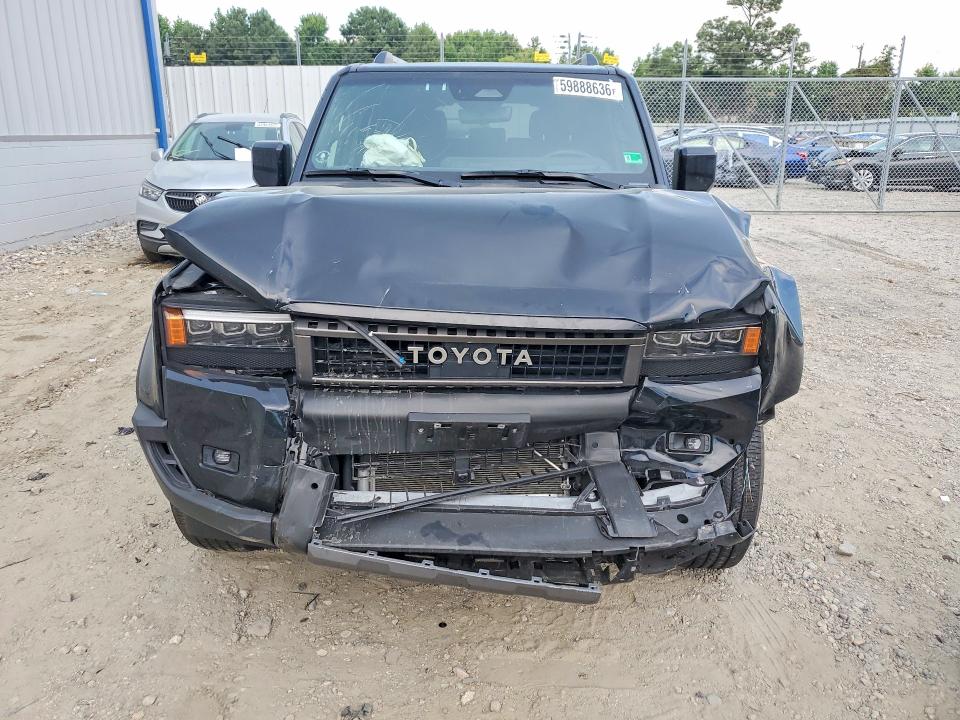 2024 Toyota Land cruiser VIN JTEABFAJ8R5005385 COPART salvage auction — FRONT END, Va - Cert Of Title - Salvage, sold $17,800 on 2026-07-21 (photo 5)