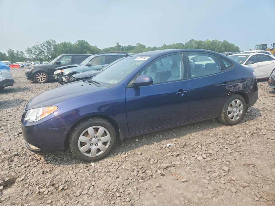 2008 Hyundai Elantra VIN KMHDU46D88U404753 COPART salvage auction — REAR END, Pa - Certificate Of Salvage, sold $725 on 2026-07-22 (photo 1)