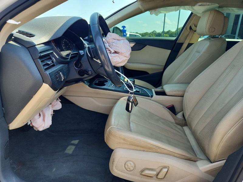 2018 Audi A4 VIN WAUKMAF45JA090414 COPART salvage auction — FRONT END, Ga - Cert Of Title-Rebuilt Flood, sold $2,000 on 2026-07-28 (photo 7)