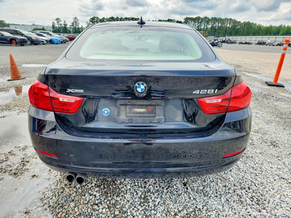 2015 BMW 4er VIN WBA4C9C59FD330965 COPART salvage auction — FRONT END, Nc - Salvage Certificate Of Title, sold $2,000 on 2026-08-17 (photo 6)