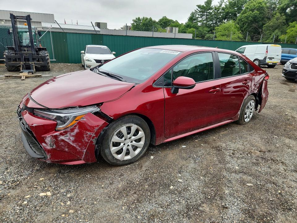 2025 Toyota Corolla VIN 5YFB4MDE4SP279035 COPART salvage auction — FRONT END, FL - CERT OF TITLE SLVG REBUILDABLE, sold $5,900 on 2026-07-20 (photo 1)