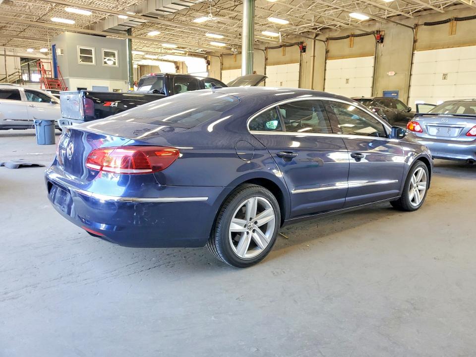 2016 Volkswagen Passat cc VIN WVWBN7AN5GE514887 COPART salvage auction — REAR END, Mn - Cert Of Title-Salvage, sold $1,550 on 2026-07-23 (photo 3)
